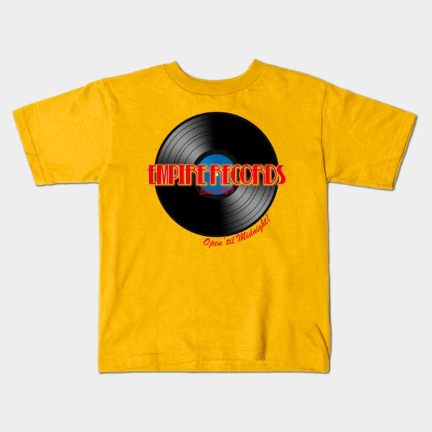 Empire Records Kids T-Shirt by PopCultureShirts